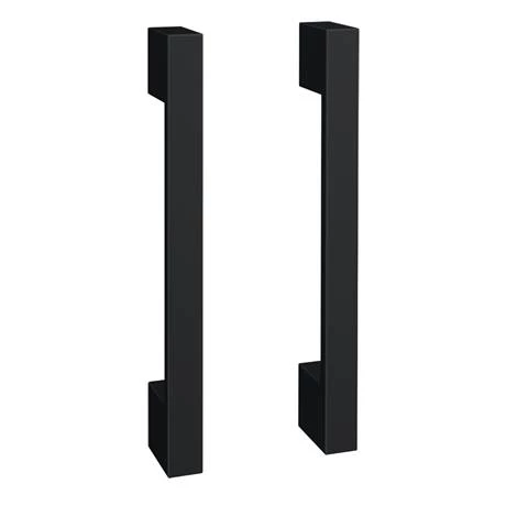 Apollo2 505mm Gloss Grey Wall Hung Vanity Unit w. Matt Black Handles 3 Apollo2 505mm Gloss Grey Wall Hung Vanity Unit w. Matt Black Handles - Image 3