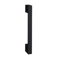 Apollo2 405mm Gloss Grey Compact Floor Standing Vanity Unit w. Matt Black Handle -Cloakroom Vanity Units Shop APC2GFS4MB d3 460
