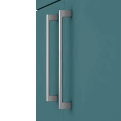 Arezzo 500 Matt Green Floor Standing Vanity Unit with Chrome Handles 5 Arezzo 500 Matt Green Floor Standing Vanity Unit with Chrome Handles -Cloakroom Vanity Units Shop AZTG5FSVCH d2 460