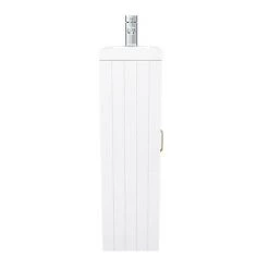Chatsworth Traditional White Small Vanity - 400mm Wide -Cloakroom Vanity Units Shop C400WHT n d3 460