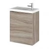 Hudson Reed 400mm Driftwood Wall Hung Compact Unit & Basin