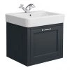 Chatsworth Traditional Graphite 560mm Wall Hung Vanity
