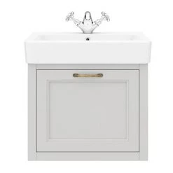 Chatsworth Traditional Grey 560mm Wall Hung Vanity -Cloakroom Vanity Units Shop CWH560GRY n d5 460