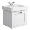 Chatsworth Traditional White 560mm Wall Hung Vanity