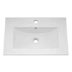 Toreno Light Grey 500mm Modern Vanity Unit -Cloakroom Vanity Units Shop MVG500 d3 460