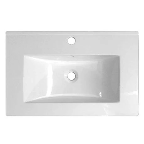 Nova 500mm Vanity Sink With Cabinet - Modern High Gloss White 3 Nova 500mm Vanity Sink With Cabinet - Modern High Gloss White - Image 3