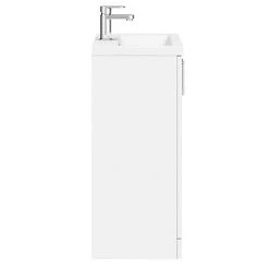 Pallas 500 Modern Gloss White Floor Standing Vanity Unit -Cloakroom Vanity Units Shop PAL006E d5 460