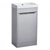 Tavistock Sequence 450mm Freestanding Unit with Basin - Gloss Light Grey