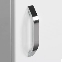 Valencia Perla Wall Hung Cloakroom Vanity (Gloss White - 450mm Wide) -Cloakroom Vanity Units Shop VPWHGW45 d3 460